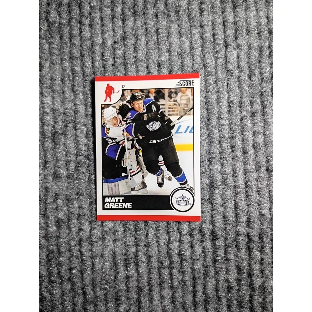 Score 2010 Kings Matt‎ Greene Hockey Card #240